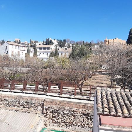 Apartamento Habitacion Con Bano Privado Y Vistas Granada Exterior foto