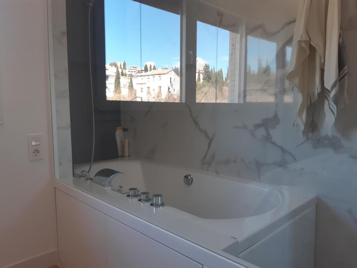 Apartamento Habitacion Con Bano Privado Y Vistas Granada Exterior foto